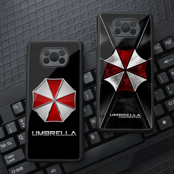Umbrella Corporation Biohazard Telefón Prípadoch Pre Xiao 11 10 TON POCO F3 M3 X3 NFC F2 Pro X2 Späť Zahŕňa Mužov Proti Pádu na Pevnom Čierna
