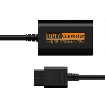 Kompatibilný s HDMI Prepínač Converter Pre N64 SNES NGC SFC Na HDTV Video Kábel Scart Rozbočovač Pre N64 Herné Konzoly Prepínača Konverzie