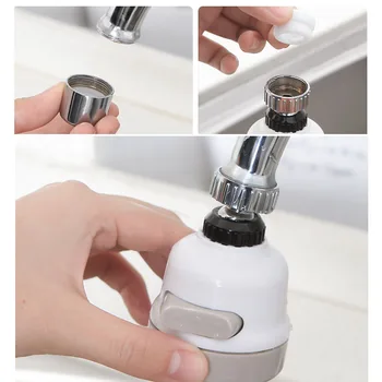 Vodný Filter Nové Otočná Kúpeľňa Kuchynské Doplnky Vody Šetrič 3 Režimy Vody Ťuknite Na Položku Filtrovať Batérie, Zmäkčovacie Zariadenia Extender Booster