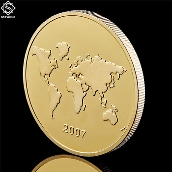 5 KS Svetu Krista, Vykupiteľa Zlaté Mince obchod so Brazília 2017 Nových Siedmich Divov Sveta Token Boh Mince