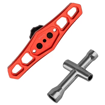 17 mm Kolesá Hex Orechy Rukáv Kľúča Inštalačné Nástroje a Kríž Kľúče Malé Puzdro pre 1/10 HSP HPI 1/8 Buggy Rock Crawler