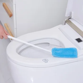 Upgrade Umývateľný medzera čistiaca kefa s Dlhou Rukoväťou Soft Mikrovlákno Toaletný Prachu Čistič na gauč posteľ nábytok nástroj