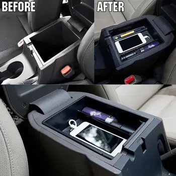 Opierke Úložný Box vhodný pre Hyundai Ix35 2011-Bin Zásobník stredovej Konzoly Palety Organizér Kontajner Prípade Držiteľ