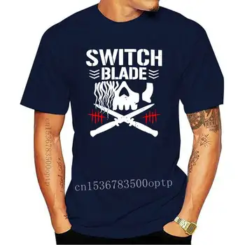Mens T Košele Módne 2019 Switchblade Klub T-Shirt NJPW Nového Japonska Blade Switch Bavlna Bežné Tričko Krátky Rukáv