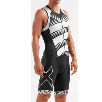 Jazda na bicykli skinsuit vyhovovali lete sleevesless oblečenie ropa ciclismo mužov mtb team bike kombinézu požičovňa triatlon plávanie oblečenie