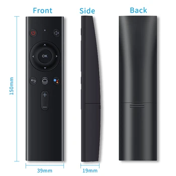 Q8 Bluetooth, Hlasové Diaľkové Ovládanie Bezdrôtových AI Hlas Lietanie Veverička Myši TV Box Set -Top Box, Diaľkové Ovládanie Vzduchu Myš Diaľkové TV