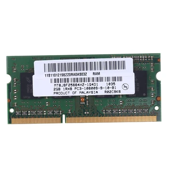 DDR3 2GB Notebook Pamäte Ram 1RX8 PC3-10600S 1333Mhz 204Pin 1,5 V Vysoko výkonný Notebook RAM