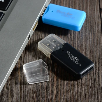 Náhodné Čítačka Kariet, USB 2.0 Typu C Na SD Micro SD TF Adaptér Pre Notebook Príslušenstvo OTG Smart Čítačka Pamäťových Kariet Interného Ukladacieho priestoru
