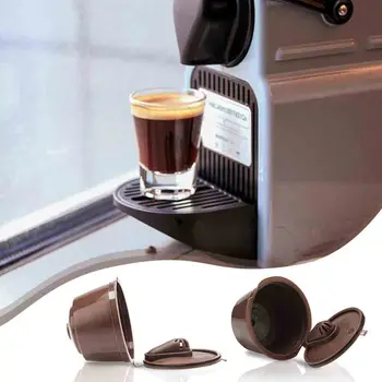 Prenosný, Mäkký Dolce Kávové Filtre Gusto Naplniteľné Opakovane Dripper Koše pre Výrobu Domácnosť, Kuchyňa Mellow Káva