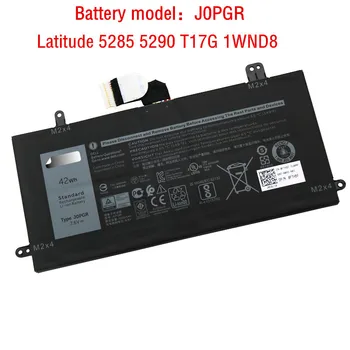 42Wh Skutočné J0PGR Notebook Batéria Pre Dell Latitude 5285 5290 T17G Série 1WND8 JOPGR