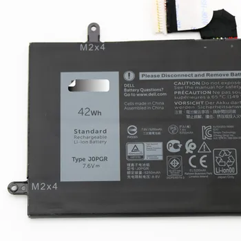 42Wh Skutočné J0PGR Notebook Batéria Pre Dell Latitude 5285 5290 T17G Série 1WND8 JOPGR