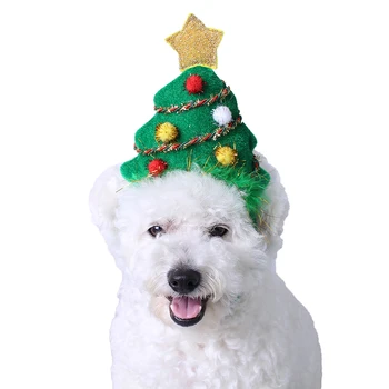 Roztomilé Zvieratko Klobúk Spp Šteňa Vianočné Cosplay Príslušenstvo Plyšové Mäkké Dekorácie Psie Oblečenie
