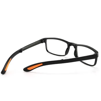 Skladacia módne okuliare na čítanie mužov a ženy, malé okuliare, rám, čierne sklá s pôvodnou box prenosný okuliare na čítanie