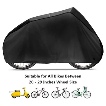 Black Bike Kryt Požičovňa Ochranný Výstroj 190T Nylon Vodotesný, Prachotesný UV Ochranu, Cyklistické Doplnky, Dropshipping
