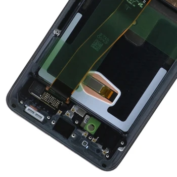 Pôvodné Dynamické AMOLED Materiál LCD Displej a Digitalizátorom. Plný Montáž s / bez Rámu pre Samsung Galaxy S20 Ultra
