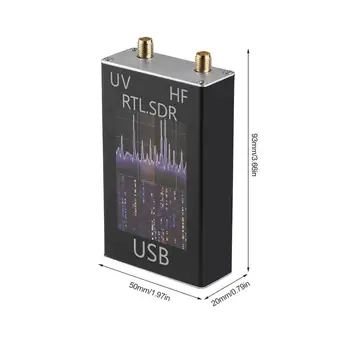 100KHz-1,7 GHz Full Band UV HF RTL-SDR USB Tuner Prijímač/ R820T+8232 Ham Rádio
