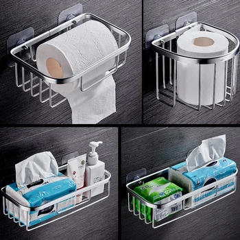 Voľný Úder, Uterák, Toaletný Papier Papierové Krabice Tvorivé Toaletný Papier Rack Prísavky Roll Držiak Toaletného Papiera Držiak