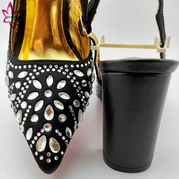2020 INY Crazy Design Africkej Ženy Topánky a Taška Nastaviť taliansky Návrhár Najlepší Zápas Lady Topánky a Taška v Striebornej Farbe