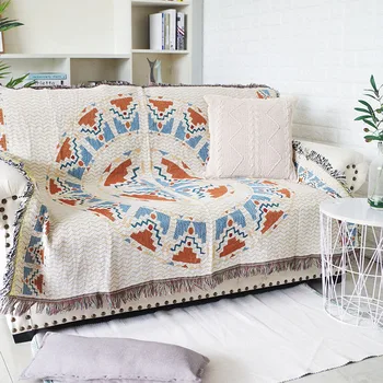 Moderný jednoduchý dekoratívny deka pre lôžok Čínsky štýl, gauč uterák domácnosti jednolôžková rozkladacia kryt Double pletené hodiť deka