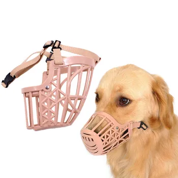 Pet Psov Ústie Úprava Plastové Silné Pet 7 Veľkostí Ústie Kôš Dizajn Úst Maska pre Veľký Pes Beží Dodávky Chien Psa