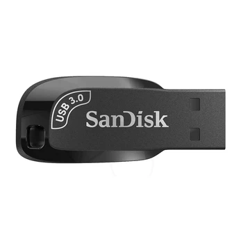 SanDisk USB 3.0 Originálne CZ410 Flash Disk Mini kl 'úč 32GB 64GB 128 gb kapacitou 256 GB Memory Stick Čierne Tlačidlo kl' úč S ozdobná šnúrka na uniforme
