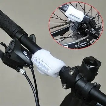 Horúce 7 LED Silikónové Bicykel Predné, Zadné Lampy MTB Horskej Cyklistiky Baterka Bezpečnostné Výstražné Svetlo na Bicykel MVI-ing
