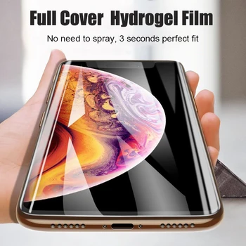Screen Protector Hydrogel Film Pre iPhone 12 11 Pro Max 8 7 6 6 Plus na se 2020 X XS XR Mini Ochranné Nie Sklo