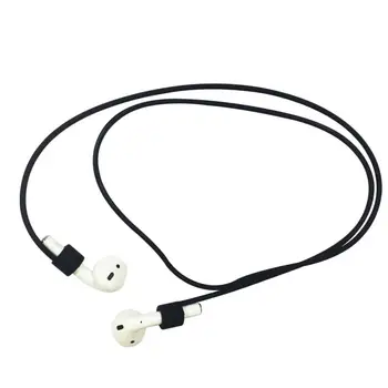 55/77 CM auriculares Correa Airpods TWS accesorios cordon antiperdida de cuerda de auriculares Bluetooth Kábel de silicona Kábel