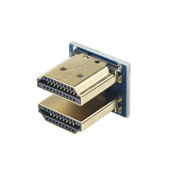 HDMI Konektor pre 5-palcové HDMI Raspberry Pi Pie3 Koláč Displej DIY HDMI Konektor Auta RPI RPI3
