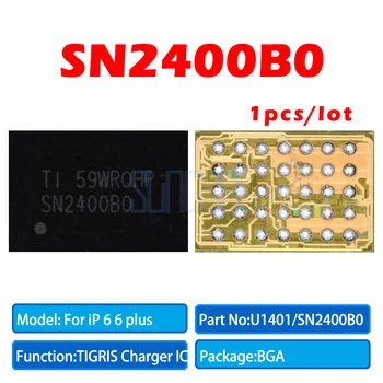1pcs/veľa Originálne SN2400B0 pre iPhone 6 6 plus U1401 SN2400 USB ovládanie TIGRIS nabíjanie nabíjačky ic čip 35pins