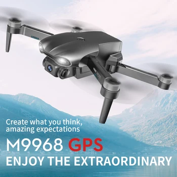 NOVÉ M9968 Drone 5G GPS, WIFI 6k 4k profesional HD Mini Camera Pro Fesional 1200 METROV FPV Hučí Dron VS EX5 L108