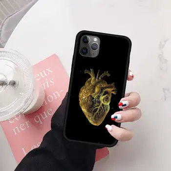 Lekárske ľudský orgán, srdce Telefón puzdro pre iPhone 11 12 mini pro XS MAX 8 7 6 6 Plus X 5S SE 2020 XR