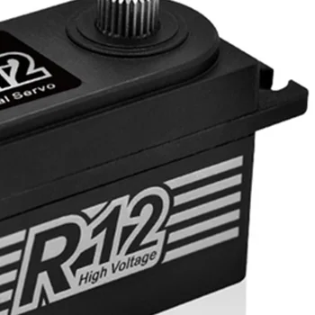 Power HD R12 12 KG, Vysoký krútiaci Moment Striedavé Metal Gear Servo 6.0-8.4 V pre Rc 1/10 Elektrické Auto