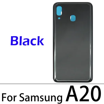 Späť Sklenený Kryt Pre Samsung Galaxy A10 A20 A30 Kryt Batérie Dvere, Zadné Bývanie Shell Panel Prípade A10 A20 A30 Kryt Batérie