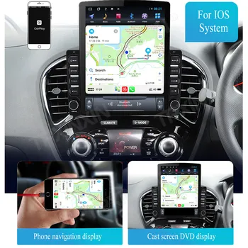 6+128 Pre Toyota RAV4 2005-2013 Tesla Auto Multimediálny Prehrávač, Android Bezdrôtový Carplay Stereo Prijímač, Rádio Auta GPS Navigácie