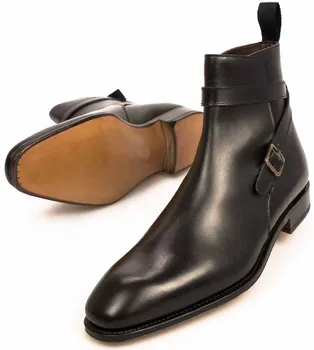 Vysoká Kvalita Nové Módne Mužov Pu Kožené Pracky Business Boot Vintage Bežné Klasické Formálne Chelsea Boots Zapatos De Hombre TV780