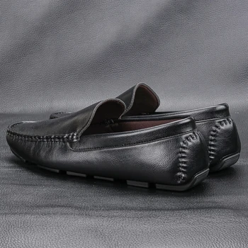 2021 pánske letné topánky ručne vyrábané pohodlné pánske topánky, módne a priedušná mužov