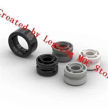 Vedy a technológie v automobilovej stavebným moc-50951 + 42610 ploché kolesá pneumatiky 15 * 6 mm konektor ev3 montáž hračka