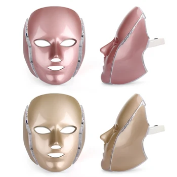 LED Pokožky Terapia Maska Domov Omladenie Pleti Anti-Aging svetelná Terapia 7 Farebné LED Pokožku Tváre Starostlivosť o Pleť Sprísnenie Jemné Vrásky