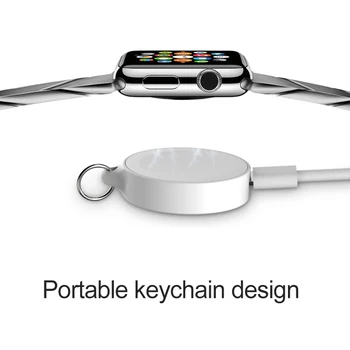 Magnetické Bezdrôtovú Nabíjačku Pre Apple Hodinky 1 2 3 4 Série S Kľúčom Usb Power Plnenie Pad Pre IWatch Príslušenstvo