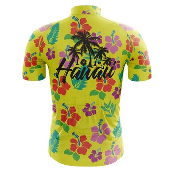 HIRBGOD 2020 Novú Hawaii Mužov Krátky rukáv Cyklistika Dres Graffiti Sportwear Cyklistické Tričko Quick-Dry Vonkajší Cyklistické Oblečenie,TYZ268-01