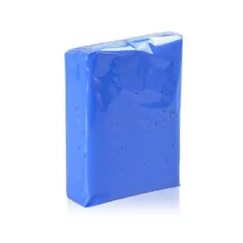 Carclean Modrá Hliny Auto Hliny Bary 100g Magic Clay Bar Auto Podrobne Nástroje S skladovací Box Na autokozmetika A Umývanie Clay Bar