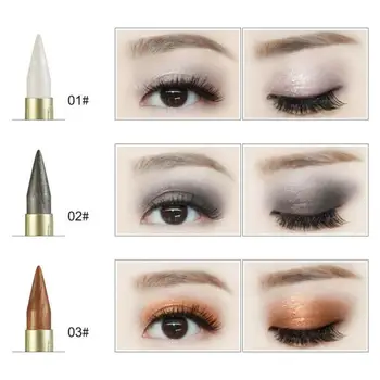 2 V 1Waterproof Dlho-trvajúce Eyeshadow Ceruzka Profesionálne Lesk očné linky, Očné tiene Pero make-up TSLM1