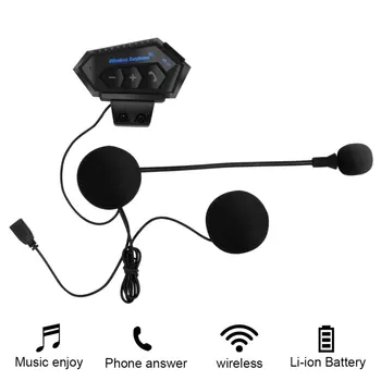 Motocykel Bluetooth-kompatibilné Prilba intercom Bezdrôtové hands-free telefónny hovor Auta Stereo Anti-interferencie Prehrávač Hudby