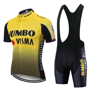 2020 Lote Jumbo visma cyklistika dres Pro tímu lotto kvalitné pánske cyklistické maillot lete mtb rýchle suché bibshort cyklistické oblečenie
